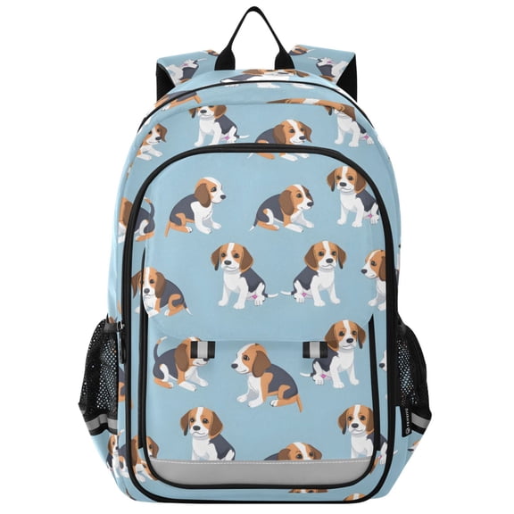 ALAZA Cute Beagle Dogs Laptop Backpack Purse Travel Bag Casual School Bookbag Rucksack for Women Men