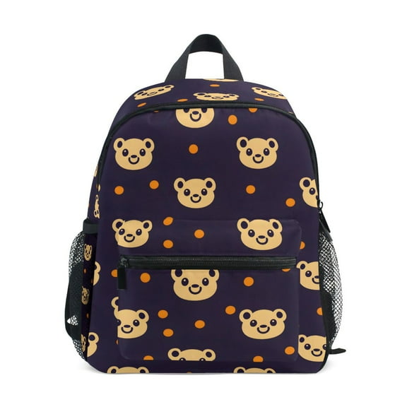 ALAZA Cute Bears Dots School Backpack Small Bookbag Mini Bags