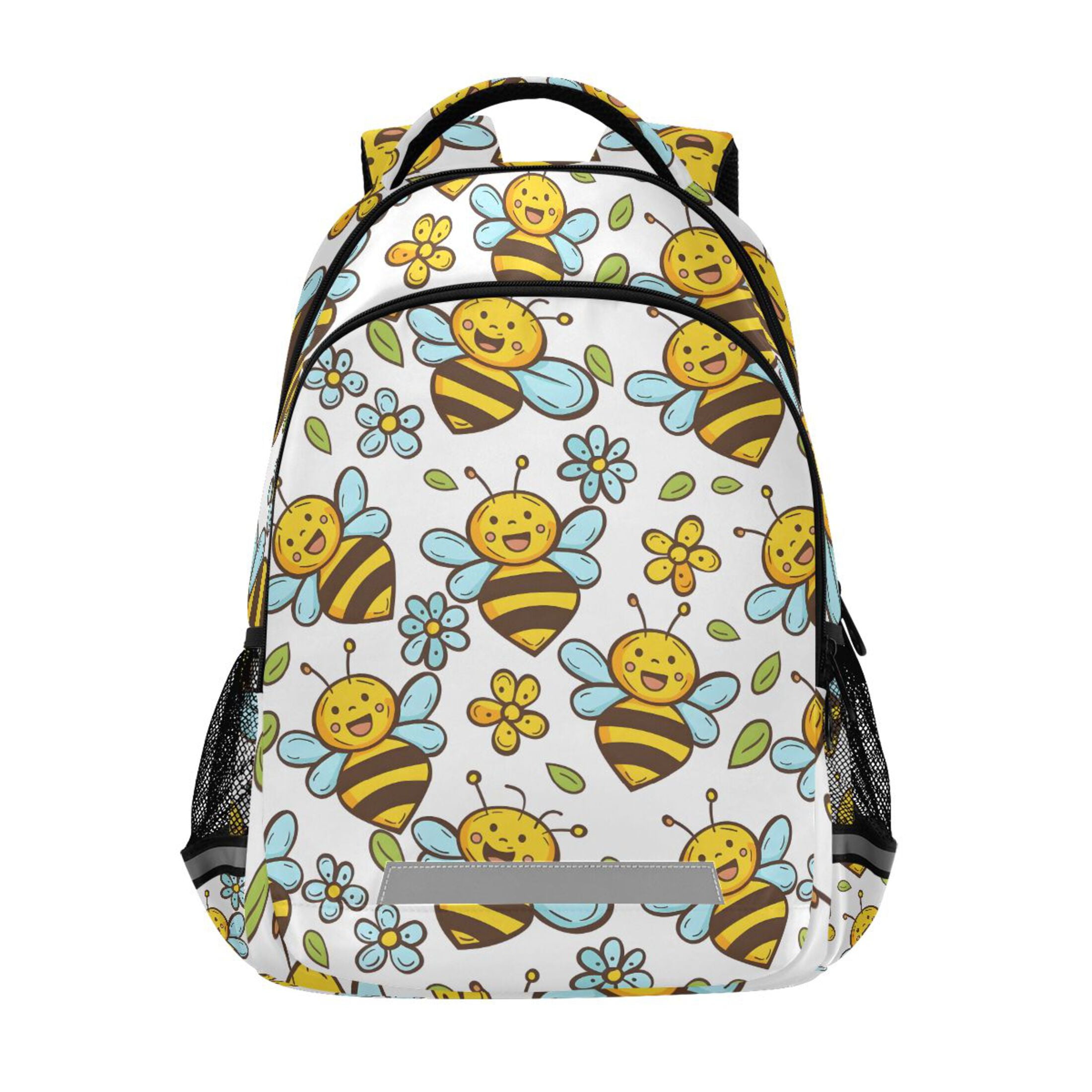 Ava Cute Bee Backpack backpack_insect_busy_bee_bkgd_  main image 3