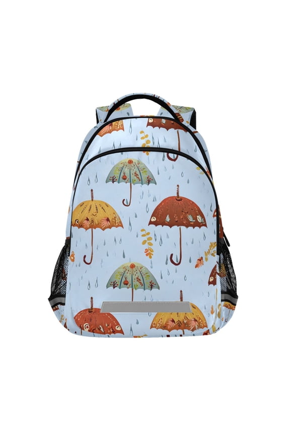 Cute Bohemia Umbrellas Backpack Elementary School Bag Bookbag Travel Rucksack