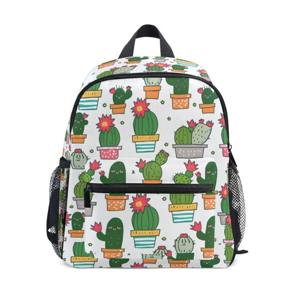 ALAZA Cute Cactus School Backpack Small Bookbag Mini Bags
