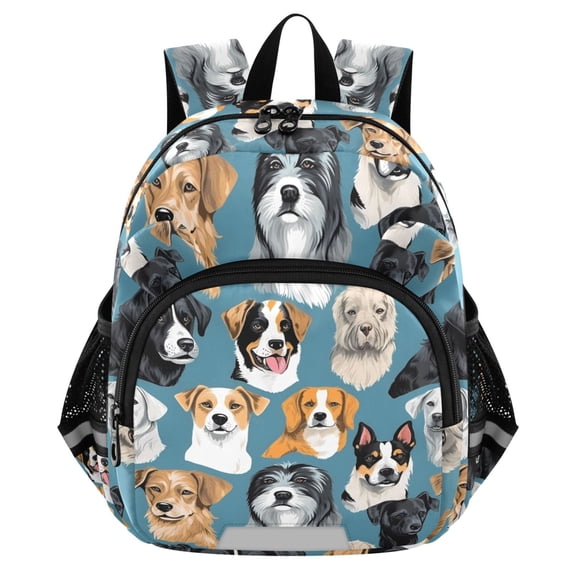 ALAZA Cute Cartoon Beagles Dogs Mini Backpack School Bookbag Age 3-7 Small