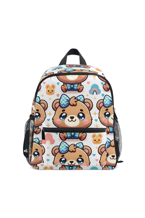 Cute Cartoon Bears School Backpack Small Bookbag Mini Bags