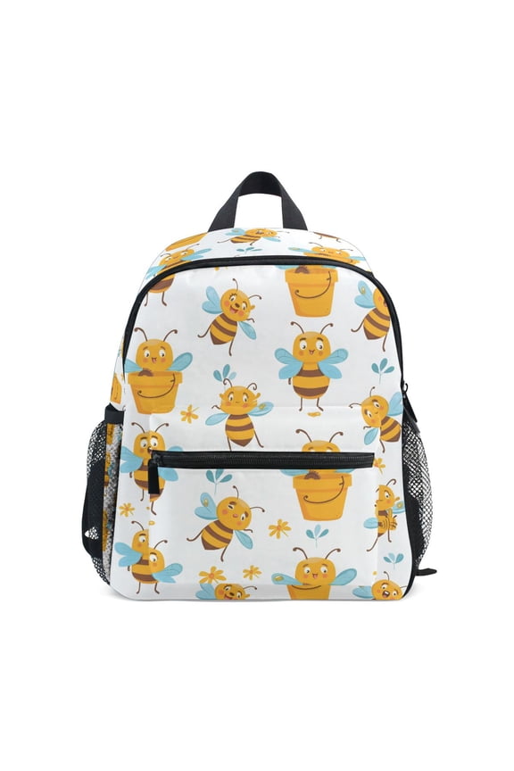 Cute Cartoon Bees School Backpack Small Bookbag Mini Bags