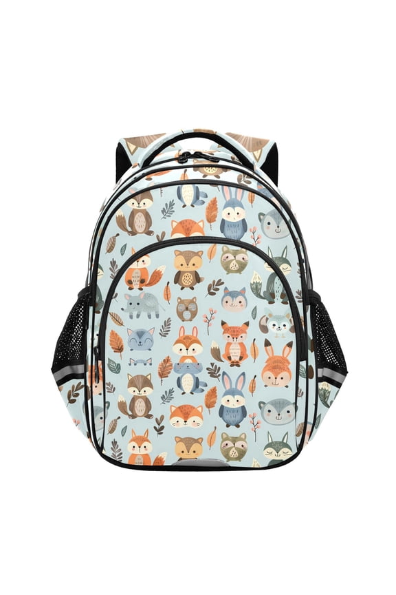 Cute Cartoon Fox School Backpack Elementary Bag Bookbag Travel Rucksack