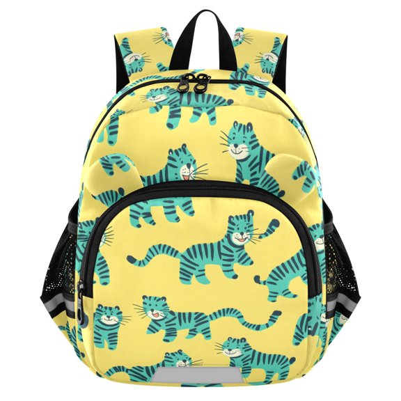 ALAZA Cute Cartoon Tiger Mini Backpack School Bookbag Age 3-7 Small