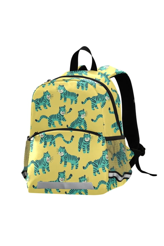 Cute Cartoon Tiger School Backpack Elementary Student Bookbag