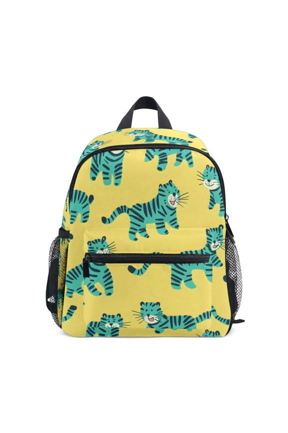 Cute Cartoon Tiger School Backpack Small Bookbag Mini Bags