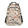 thumbnail image 1 of ALAZA Cute Cats Backpack Elementary School Bag Bookbag Travel Rucksack, 1 of 7
