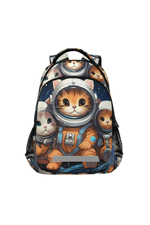 Cute Cats Backpack Elementary School Bag Bookbag Travel Rucksack