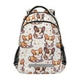 thumbnail image 1 of ALAZA Cute Corgi Dogs Stars Backpack Elementary School Bag Bookbag Travel Rucksack, 1 of 7