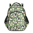 thumbnail image 1 of ALAZA Cute Cow and Daisy Flower School Backpack Elementary Bag Bookbag Travel Rucksack, 1 of 6