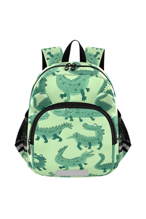 Cute Crocodile Mini Backpack School Bookbag Age 3-7 Medium