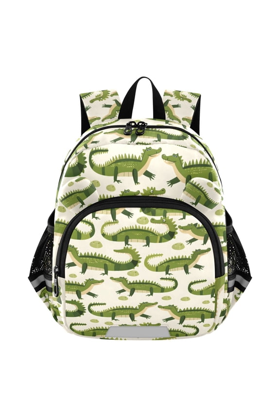 Cute Crocodile Mini Backpack School Bookbag Age 3-7 Small