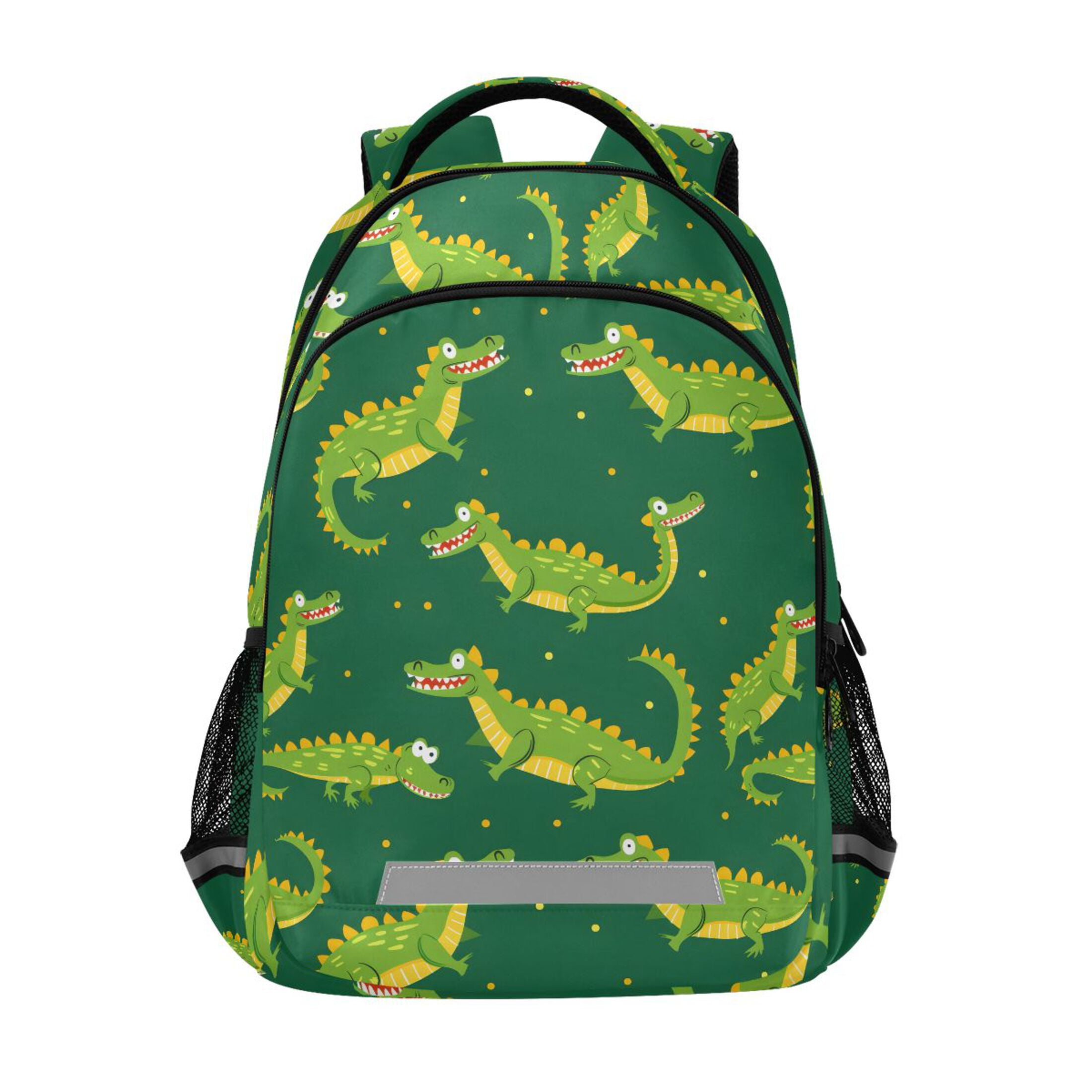 alligator backpack for kids Dellukee Print Fashion Girls School Bags Stylish Lightweight Student Daypack Backpack : Clothing, Shoes & Jewelry Theres plenty of storage across the main compartment JUNZAN Funny Alligator Crocodile Mini