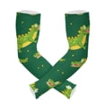 thumbnail image 1 of ALAZA Cute Crocodile Print UV Sun Protection Arm Sleeves UPF 50+ Compression Cooling Sleeve 1 Pair, 1 of 7