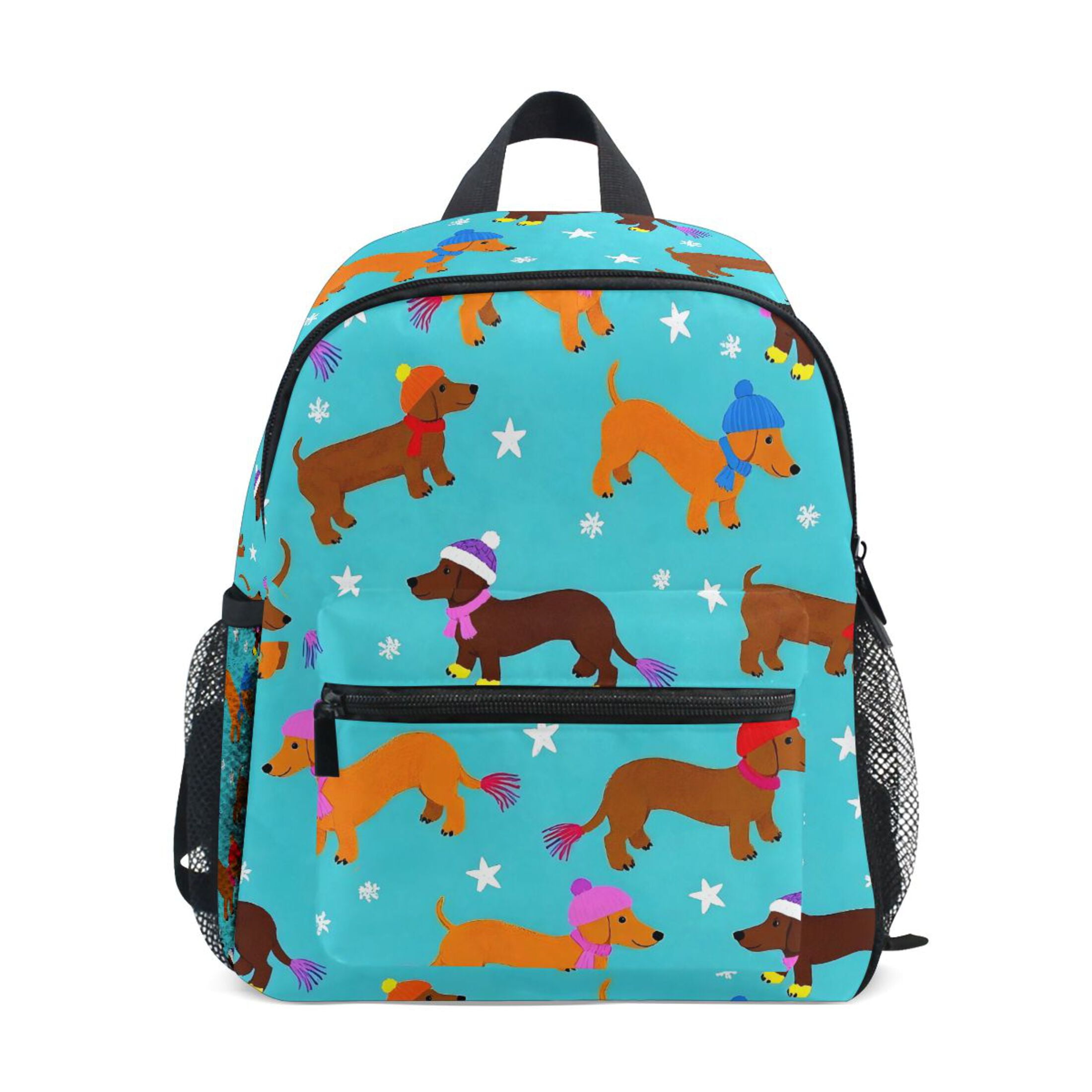 Women\'s Dachshund Print Canvas Backpack - Multicolor il_fullxfull.6560181721_e1xh.jpg main image 4