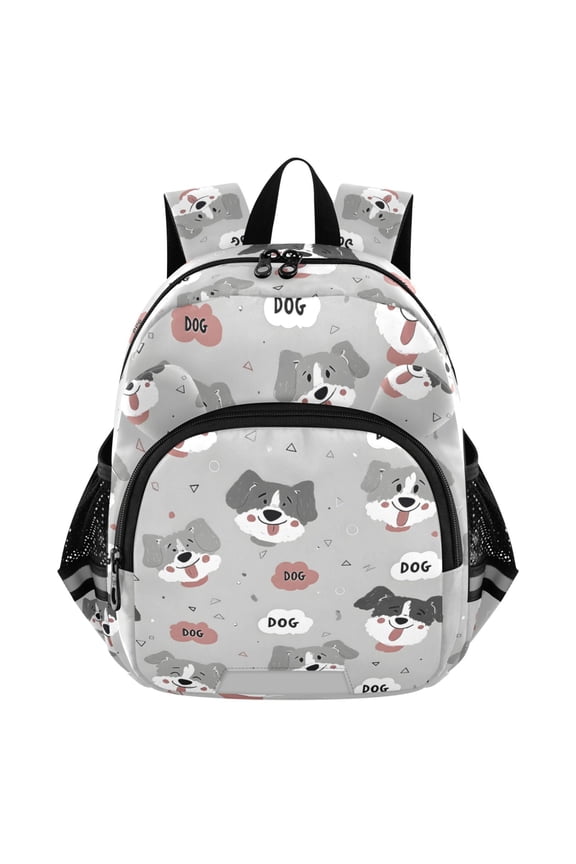 Cute Dogs Mini Backpack School Bookbag Age 3-7 Small