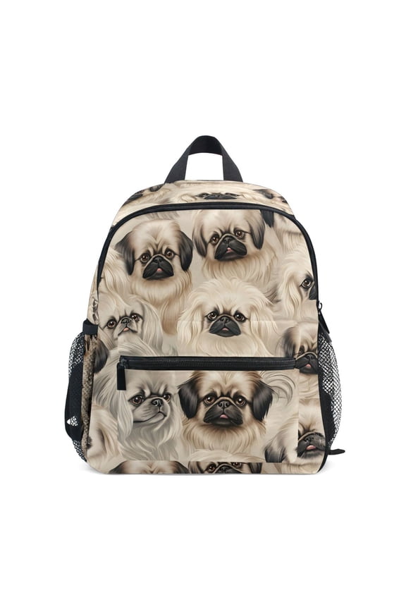 Cute Dogs School Backpack Small Bookbag Mini Bags