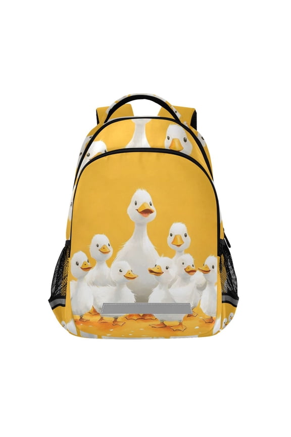 Cute Ducks Backpack Elementary School Bag Bookbag Travel Rucksack