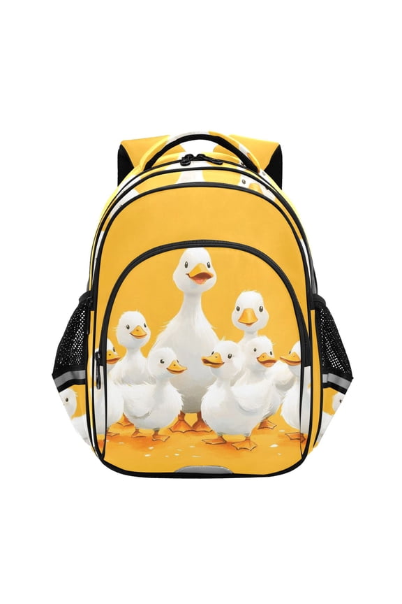 Cute Ducks School Backpack Elementary Bag Bookbag Travel Rucksack
