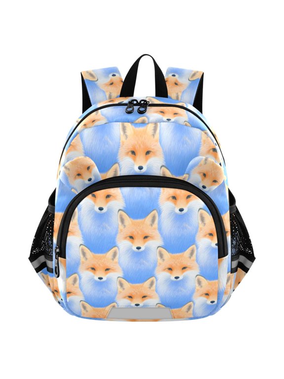 Cute Fox Mini Backpack School Bookbag Age 3-7 Small