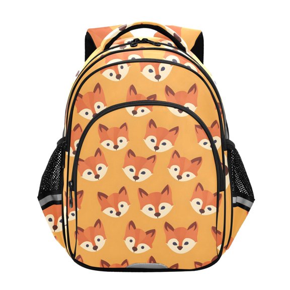 ALAZA Cute Fox School Backpack Elementary Bag Bookbag Travel Rucksack