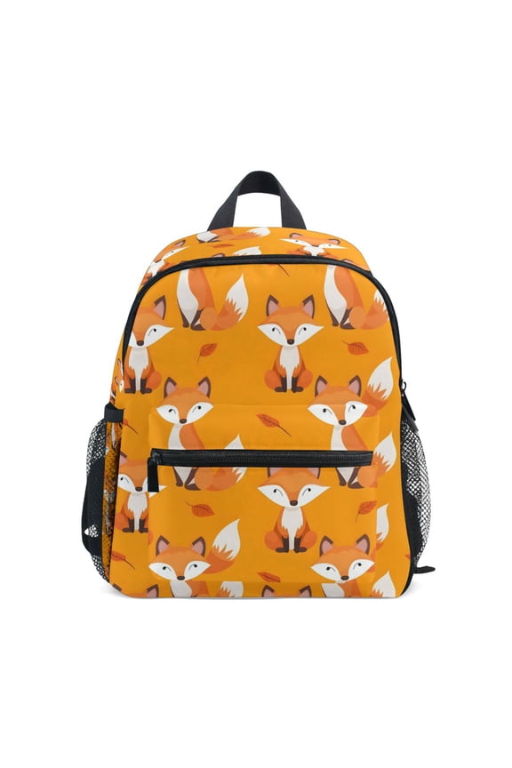 Cute Fox School Backpack Small Bookbag Mini Bags