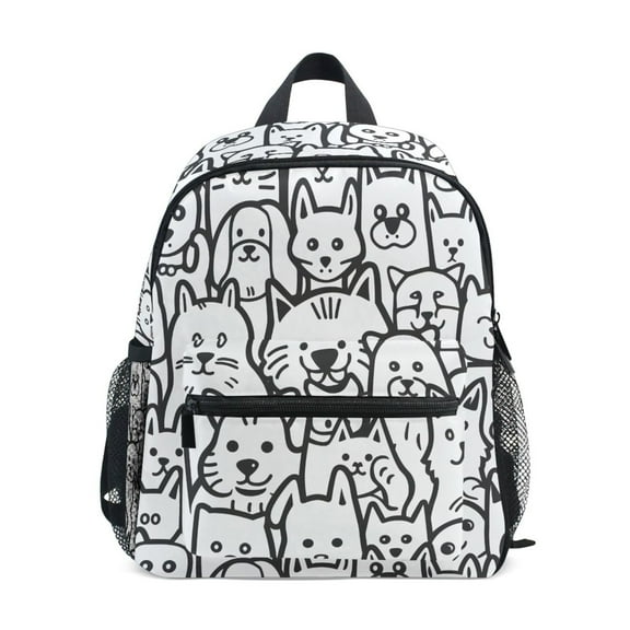 ALAZA Cute Funny Cat School Backpack Small Bookbag Mini Bags