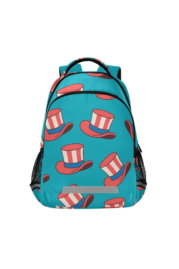 Cute Hats Backpack Elementary School Bag Bookbag Travel Rucksack