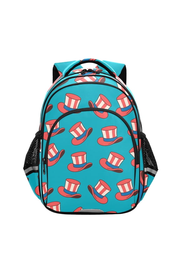 Cute Hats School Backpack Elementary Bag Bookbag Travel Rucksack
