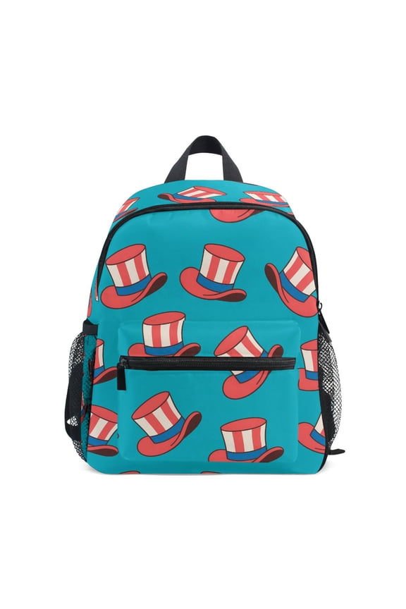 Cute Hats School Backpack Small Bookbag Mini Bags