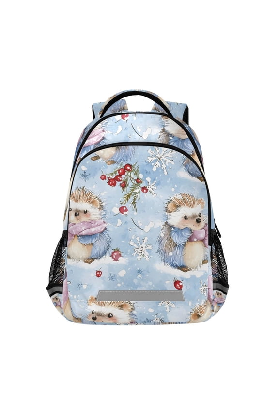 Cute Hedgehog Backpack Elementary School Bag Bookbag Travel Rucksack