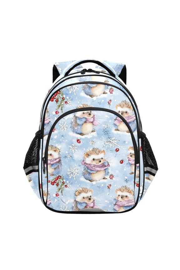 Cute Hedgehog School Backpack Elementary Bag Bookbag Travel Rucksack