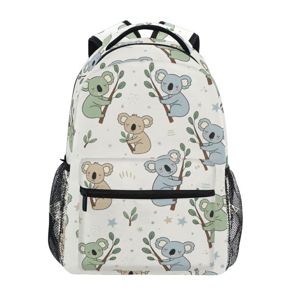 ALAZA Cute Koala Pattern Kids School Backpack Elementary Student Bookbag for Girls Boys Laptop Bags Travel Daypack