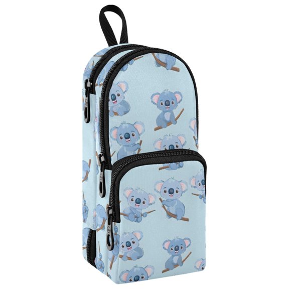 ALAZA Cute Koalas Pencil Case Pen Pouch Stationery Organizer Bag