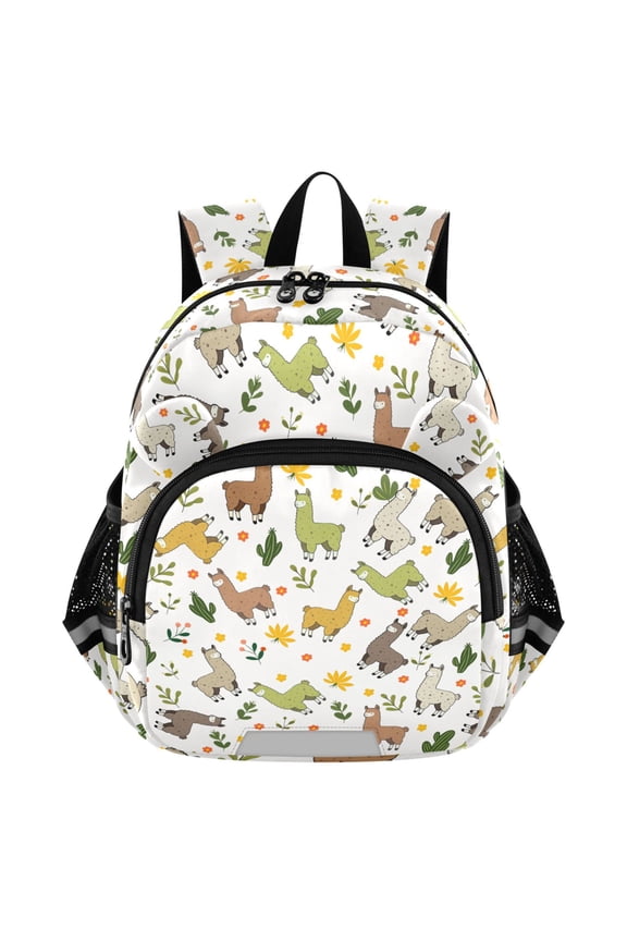 Cute Llama Mini Backpack School Bookbag Age 3-7 Medium