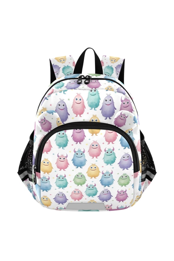 Cute Monsters Mini Backpack School Bookbag Age 3-7 Medium