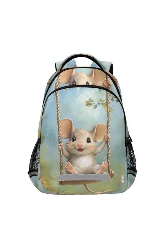 Cute Mouse Backpack Elementary School Bag Bookbag Travel Rucksack