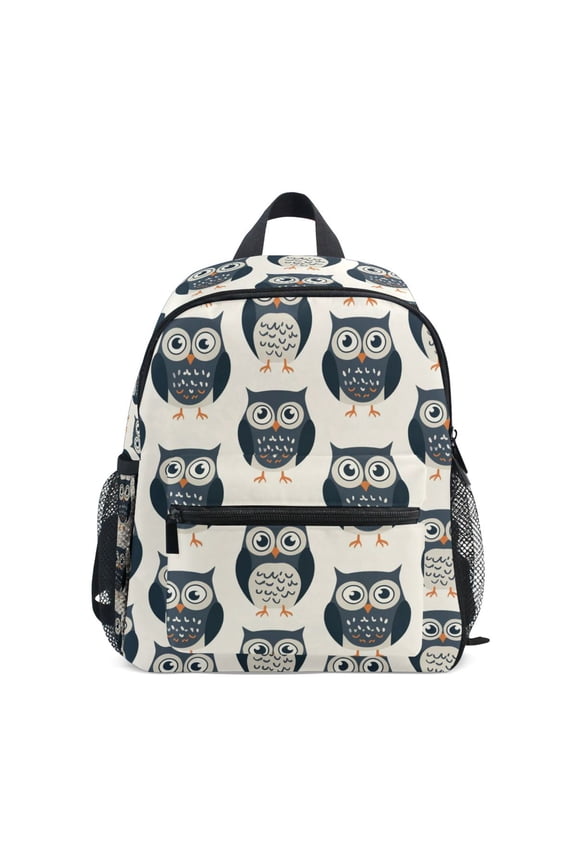 Cute Owls School Backpack Small Bookbag Mini Bags