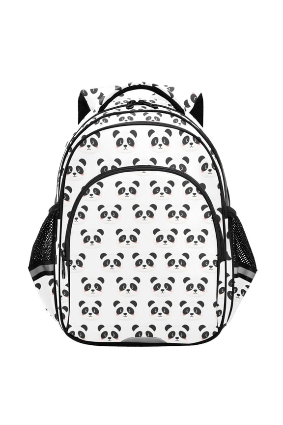 Cute Panda Cartoon School Backpack Elementary Bag Student Bookbag Travel Rucksack