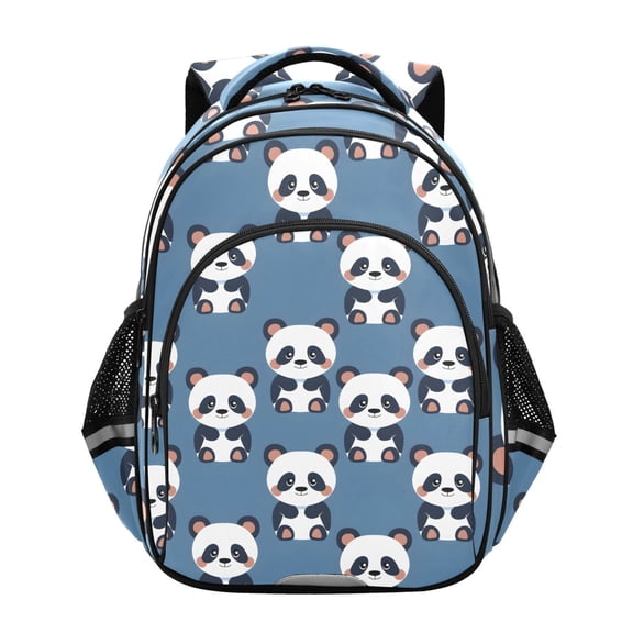 ALAZA Cute Panda School Backpack Elementary Bag Bookbag Travel Rucksack