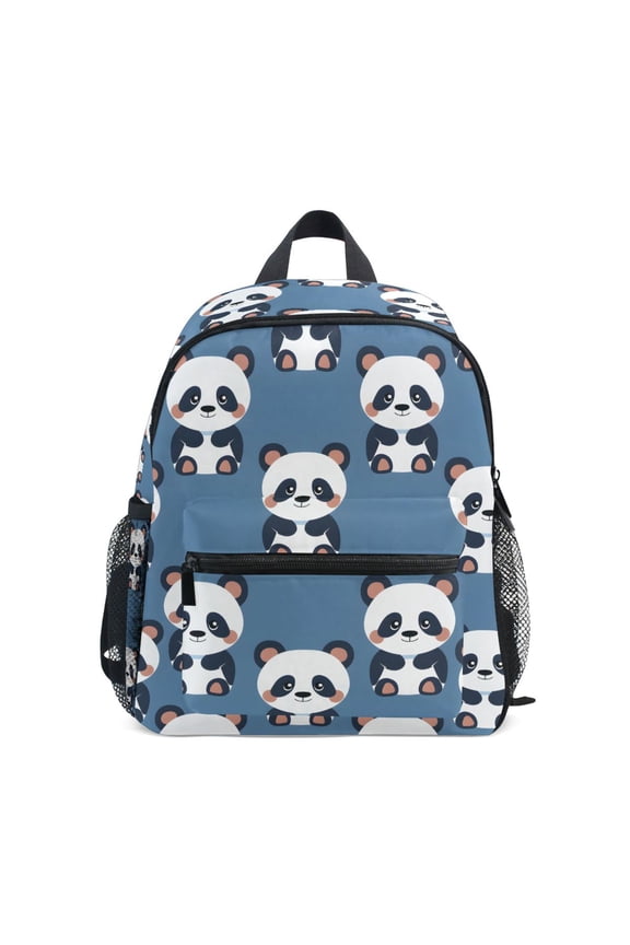 Cute Panda School Backpack Small Bookbag Mini Bags