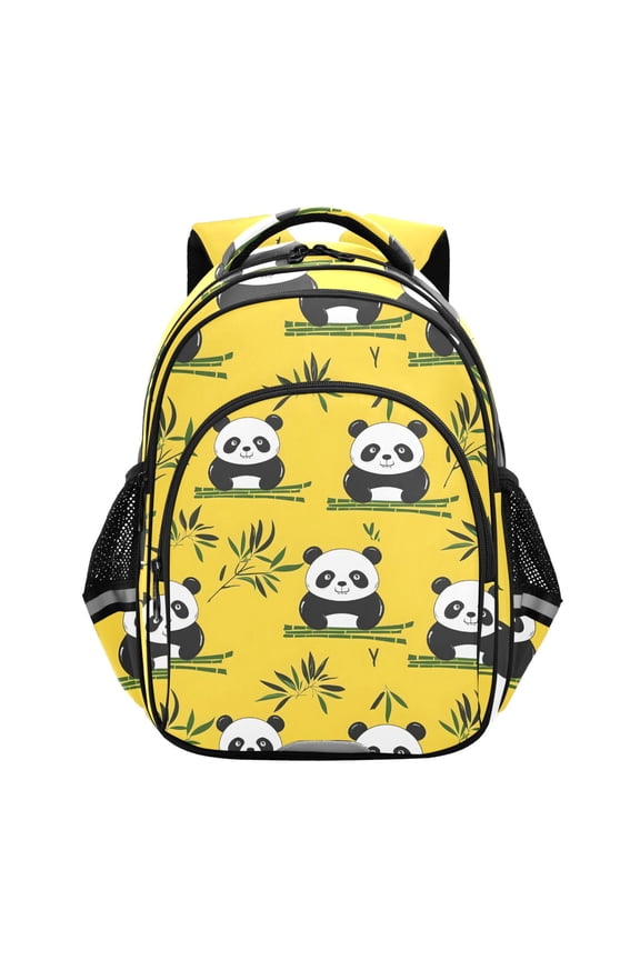 Cute Pandas School Backpack Elementary Bag Bookbag Travel Rucksack