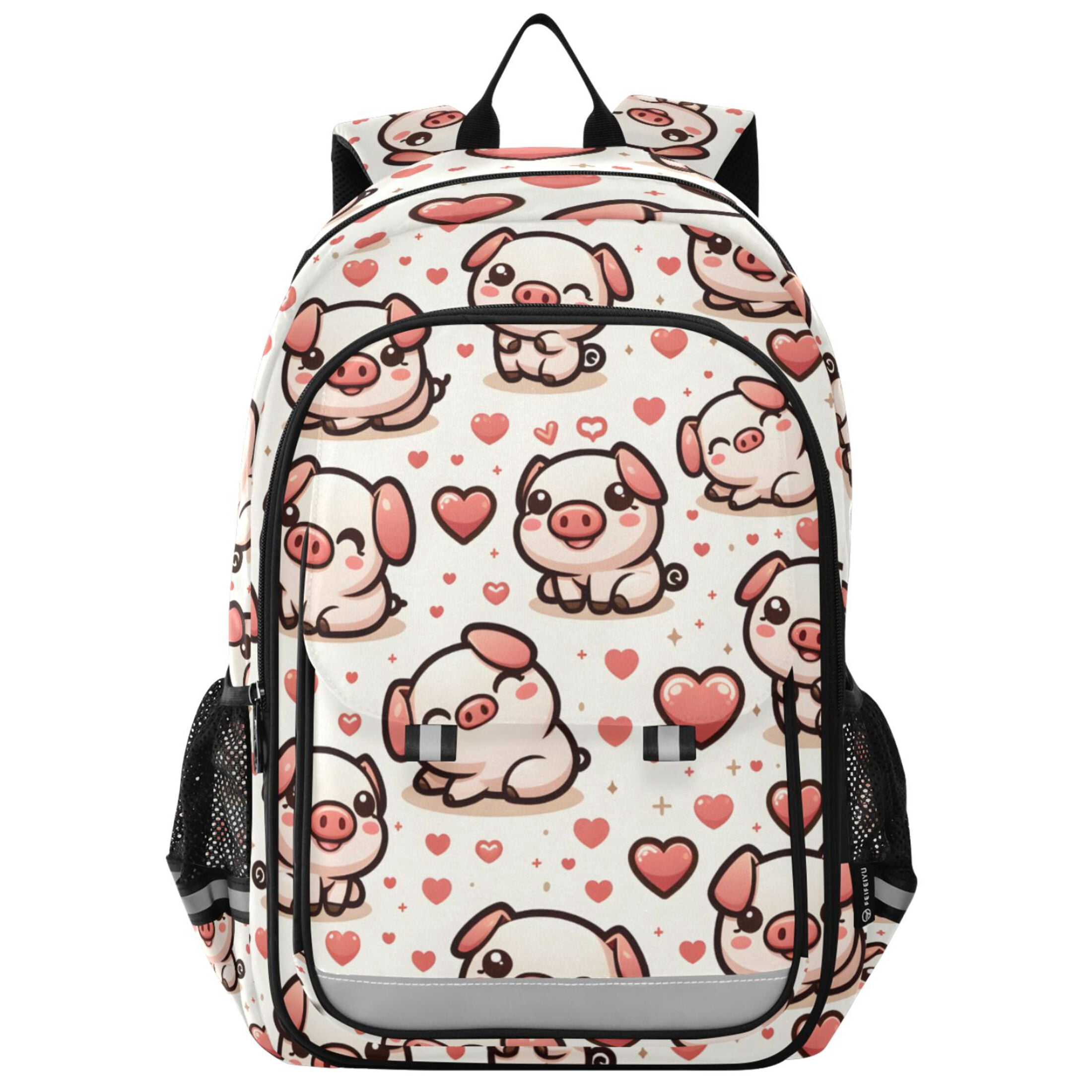 ALAZA Lightweight Dinosaur Backpack For School | 16 Inch Laptop Compartment | Water Resistant Polyester Bookbag For Teens - View #5