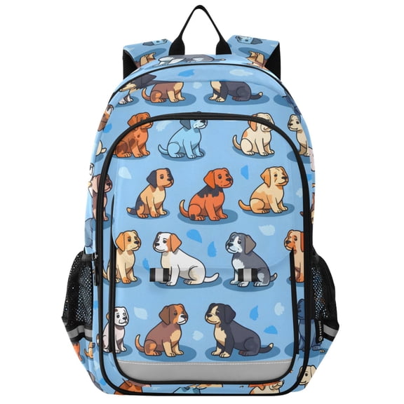 ALAZA Cute Pug Dog Laptop Backpack Purse Travel Bag Casual School Bookbag Rucksack for Women Men