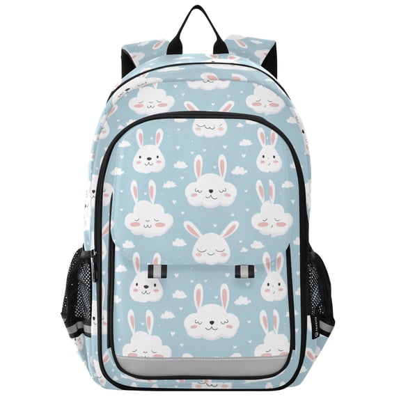 ALAZA Cute Rabbit Cloud Laptop Backpack Purse Travel Bag Casual School Bookbag Rucksack for Women Men
