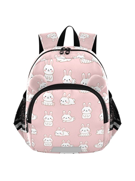 Cute Rabbits Mini Backpack School Bookbag Age 3-7 Small