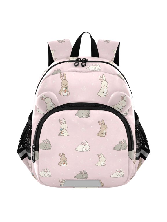 Cute Rabbits Mini Backpack School Bookbag Age 3-7 Small