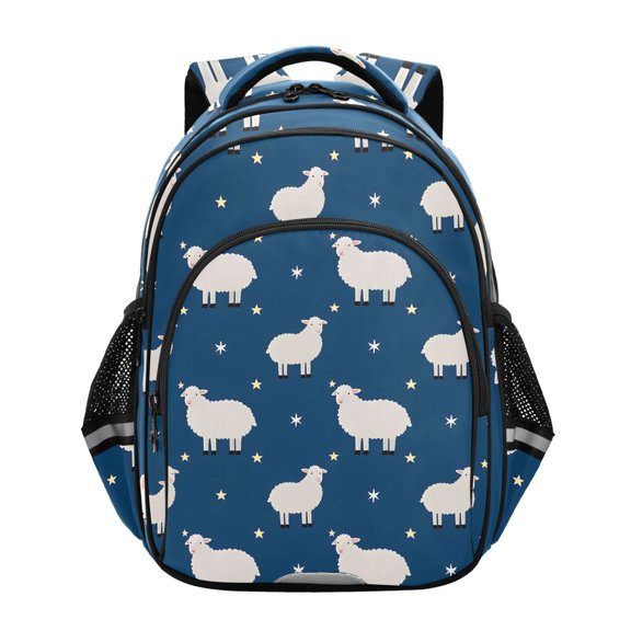 ALAZA Cute Sheeps School Backpack Elementary Bag Bookbag Travel Rucksack